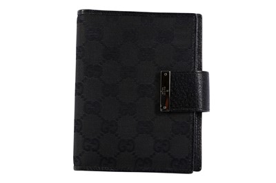 Lot 147 - Gucci Black Monogram Organiser