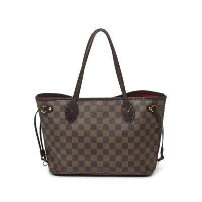 Lot 18 - Louis Vuitton Damier Ebene Neverfull PM