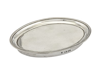 Lot 310 - A George III sterling silver teapot stand, London 1803 by John Emes