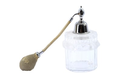 Lot 304 - A mid 20th century Lalique 'Robinson' perfume bottle with atomizer
