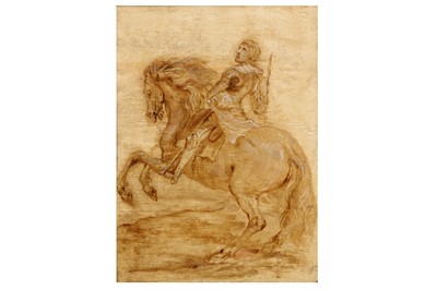 Lot 34 - CIRCLE OF SIR ANTHONY VAN DYCK (ANTWERP 1599 - LONDON 1641)