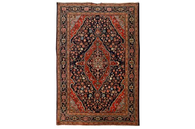 Lot 73 - A FINE SAROUK-FERAGHAN RUG, WEST PERSIA