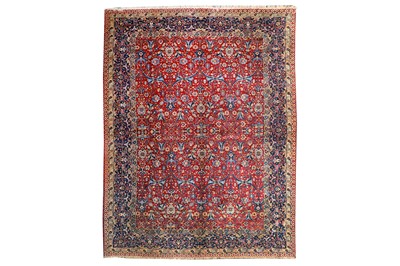 Lot 59 - A FINE TABRIZ CARPET, NORTH-WEST PERSIA