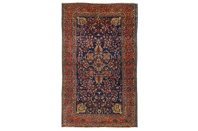 Lot 84 - A FINE SAROUK RUG, WET PERSIA