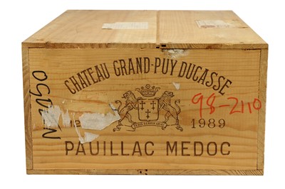 Lot 92 - Chateau Grand-Puy Ducasse 1989