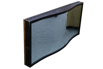 Lot 404 - A early 20th century fairground mirror