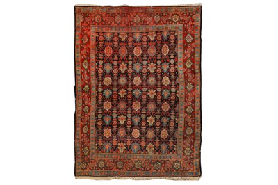 Lot 34 - A FINE SENNEH RUG, WEST PERSIA
