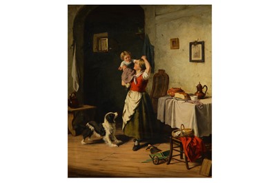 Lot 394 - JAN WALRAVEN (DUTCH 1827 - CIRCA 1863)