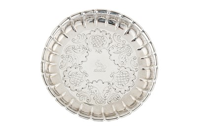 Lot 368 - A George II sterling silver ‘strawberry dish’, London 1730 by Sarah Parr (reg. 20th June 1728)