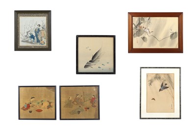 Lot 332 - A collection of Japanese paintings and prints
