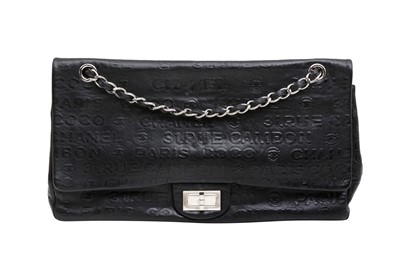Lot 345 - Chanel Black 31 Rue Cambon Reissue Double Flap Bag