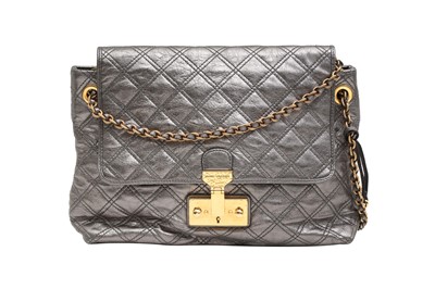 Lot 191 - Marc Jacobs Metallic Grey Crossbody Bag
