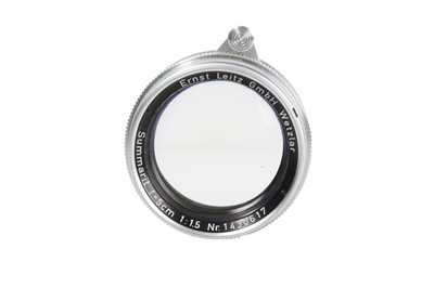 Lot 93 - A Leitz 5cm f/1.5 Summarit Lens