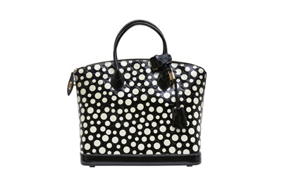 Lot 355 - Louis Vuitton Yayoi Kusama Dots Infinity Vernis Lockit MM