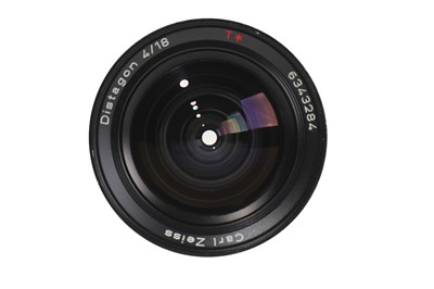 Lot 122 - A Carl Zeiss 18mm f/4 Distagon T* Lens