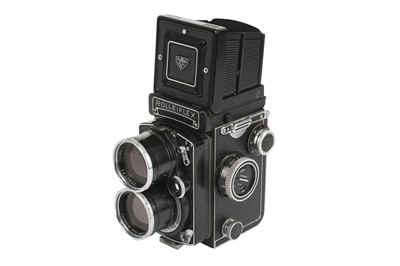 Lot 106 - A Rollei Tele-Rolleiflex TLR Camera