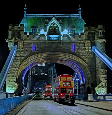 Lot 20 - Christmas lights tour for forty on a Routemaster London bus