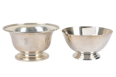 Lot 355 - Two Amercan sterling silver bowls