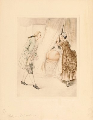 Lot 1026 - EROTIC SCENES, 20TH CENTURY