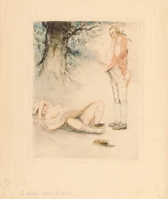 Lot 1026 - EROTIC SCENES, 20TH CENTURY