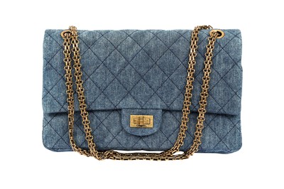 Lot 81 - Chanel Denim 226 Reissue Double Flap Bag