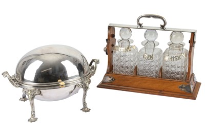 Lot 360 - A Victorian silver plated (EPNS) bacon or breakfast dish, circa 1870