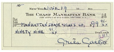 Lot 175 - Garbo (Greta)