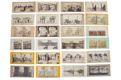 Lot 145 - Stereocards Italy interest (1850s - 1870s)