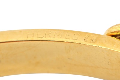 Lot 213 - Hermes Brown Belt Bangle