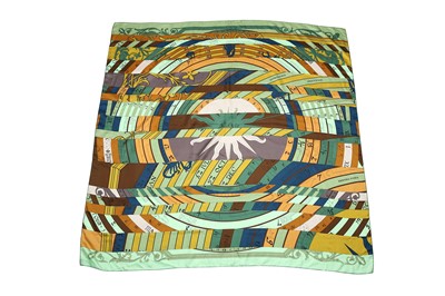 Lot 133 - Hermes 'Asttrologie Nouvelle' Silk Scarf