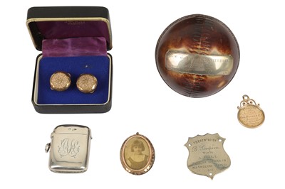 Lot 493 - Cricket Interest.- Allen Hill