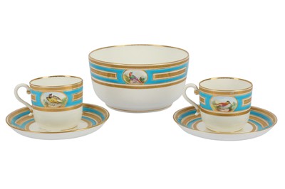 Lot 222 - A small group of 19th Century French Sevres style porcelain