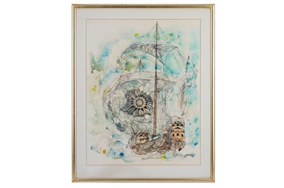 Lot 320 - RODOLFO MARIA DEL CASTILLO (SPANISH 1933-1979)