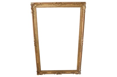 Lot 267 - A LOUIS XIV STYLE PIERCED, COMPOSITION GILDED FRAME