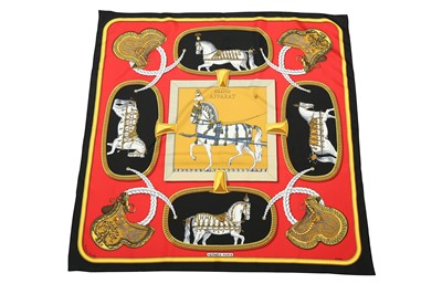 Lot 15 - Hermes 'Grand Apparat' Silk Scarf