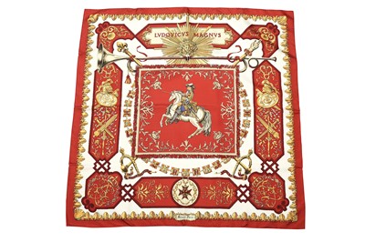 Lot 17 - Hermes 'Ludovicus Magnus' Silk Scarf