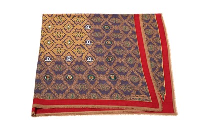 Lot 46 - Must De Cartier Signature Print Wool Scarf