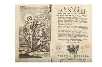 Lot 372 - Rhetorics & Literature.- Vanière (Jacques)