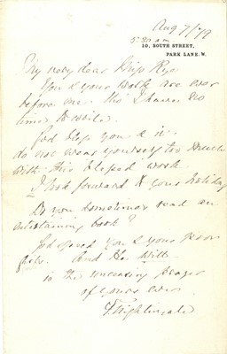 Lot 363 - Nightingale (Florence)