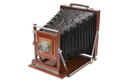Lot 56 - A Sands, Hunter & Co 'The Cranbourn' 5x4 Field Camera