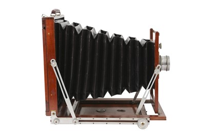 Lot 56 - A Sands, Hunter & Co 'The Cranbourn' 5x4 Field Camera