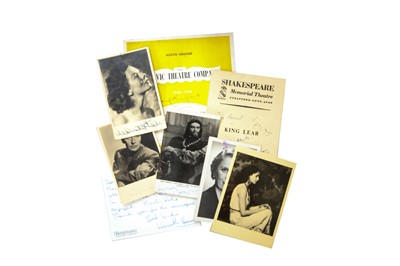 Lot 1440 - Autograph Collection.- Theatre Interest