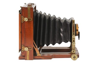 Lot 45 - A J. Lancaster & Son 1902 B.B. Half Plate Instantograph Camera