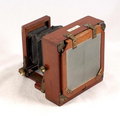 Lot 47 - A J. Lancaster & Son 'Le Merveilleux' Half Plate Field Camera
