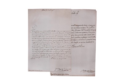 Lot 1690 - Catholicism & Cardinals.- Giuseppe Pozzobonelli