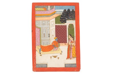 Lot 361 - AN ILLUSTRATION TO A RASIKAPRIYA SERIES
