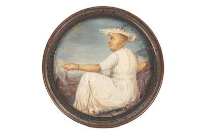 Lot 376 - A MINIATURE OF SULTAN HYDER ALI KHAN, KING OF MYSORE (r. 1761 - 1782)