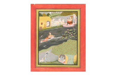Lot 366 - SOHNI SWIMMING TO MEET HER LOVER MAHIWAL