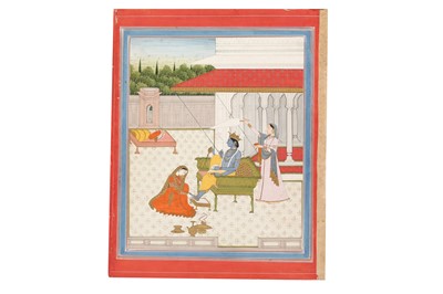 Lot 362 - LAKSHMI MASSAGING VISHNU'S FOOT