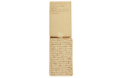 Lot 358 - Manuscript Journal